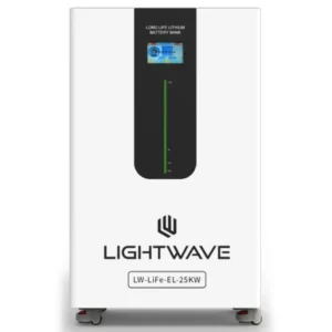 باتری لیتیوم آهن فسفات 25 کیلووات ساعتی لایت ویو مدل LW-LiFe-EL-25KW